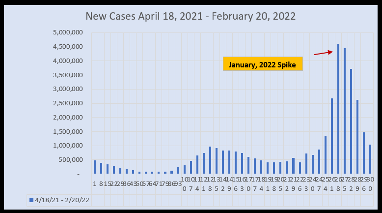 February 21 New Cases