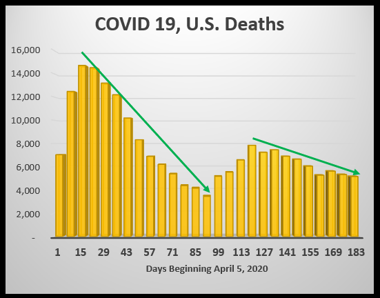 COVID fatalities in the USA